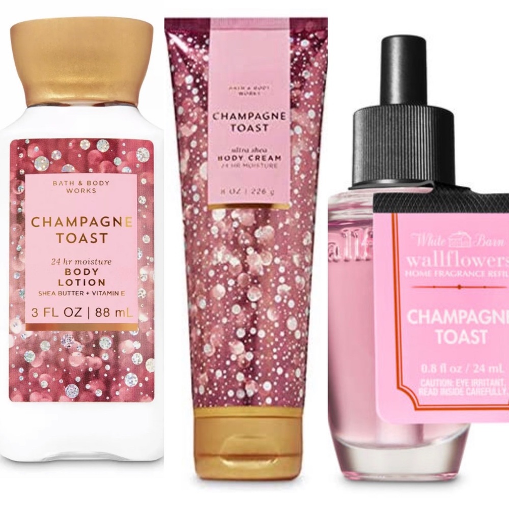 Sold Bath and Body Works Champagne Toast Bundle